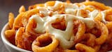 Curly Fries With Cheese
