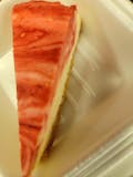 Strawberry Lace Cheesecake