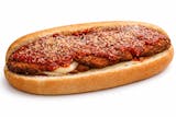 Homemade Eggplant Parm Sub