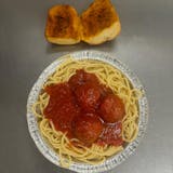 Spaghetti with Meat Balls Catering