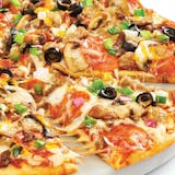 Crustless Dairy-Free Cheese Papa's Favorite Pizza