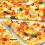 Crustless Dairy-Free Cheese Thai Chicken Pizza