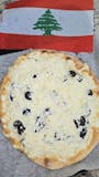 Cheese and black olive
