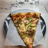 Italian Sausage & Peppers Pizza Slice