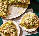Chicken Caesar Pizza Slice