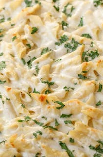 Baked Penne Alfredo