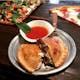 Tommy’s Meatballs Calzone