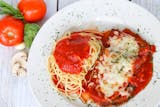 Eggplant Parmigiana & Spaghetti Lunch
