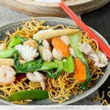 HK Style Squid Chow Mein