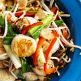 HK Style Scallop Chow Mein
