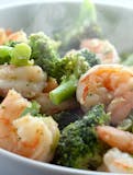 Steamed Shrimp w. Broccoli