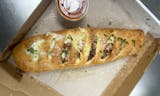 Steak Stromboli With Marinara