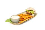 Kid's Cheese Burger & French Fries