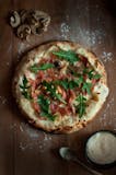 Prosciutto & Mushrooms Pizza
