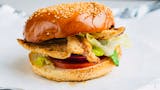 Grilled Chicken Burger Deluxe