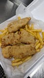 Chicken tenders and fries
