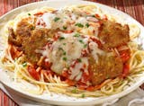 Veal Parmesan with Spaghetti