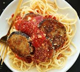 Eggplant Parm With Spaghetti Catering