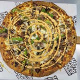 12" Philly Steak & Cheese Pizza