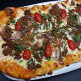 Beef Cilantro Pizza