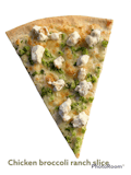 Chicken Ranch Broccoli Pizza