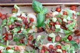 White Bruschetta Pizza