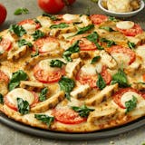 Chicken Spinach Mozzarella Pizza