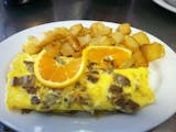 Gyro & Feta Omelette Breakfast
