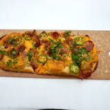 Crispy Bacon & Jalapeno Flatbread Pizza