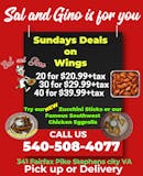 Sundays Deals on wings #40