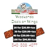 Weekends Deals on wings #20