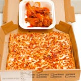 Small Cheese Pizza & 5 Party Wings Special