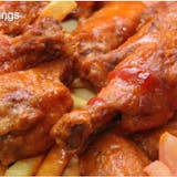 Buffalo Wings with French Fries