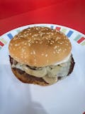 Swiss Mushroom Cheese Burger (New)