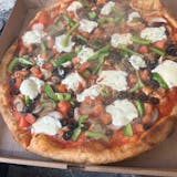 Vegetables & Mozzarella Pizza