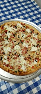 Chicken Bruschetta Pizza
