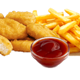 Chicken Nuggets with Fries & Soda Special