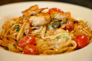 Shrimp Diablo Linguini