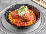 Spaghetti & Beef Meatballs Pasta (T)