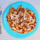 Breast of Chicken Parm with Baked Ziti
