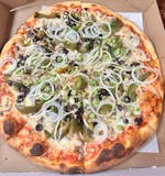 Mr. Dino’s Vegetarian Special Pizza