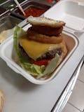 Crazy American Burger Sandwich