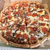 Hungry Meat Eaters Pizza