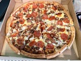 Hungry Meat Eaters Pizza