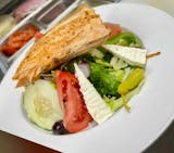 Salmon Greek Salad