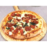 Spinach Pepperoni Pizza