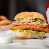 13.Crispy Buffalo Chicken Burger
