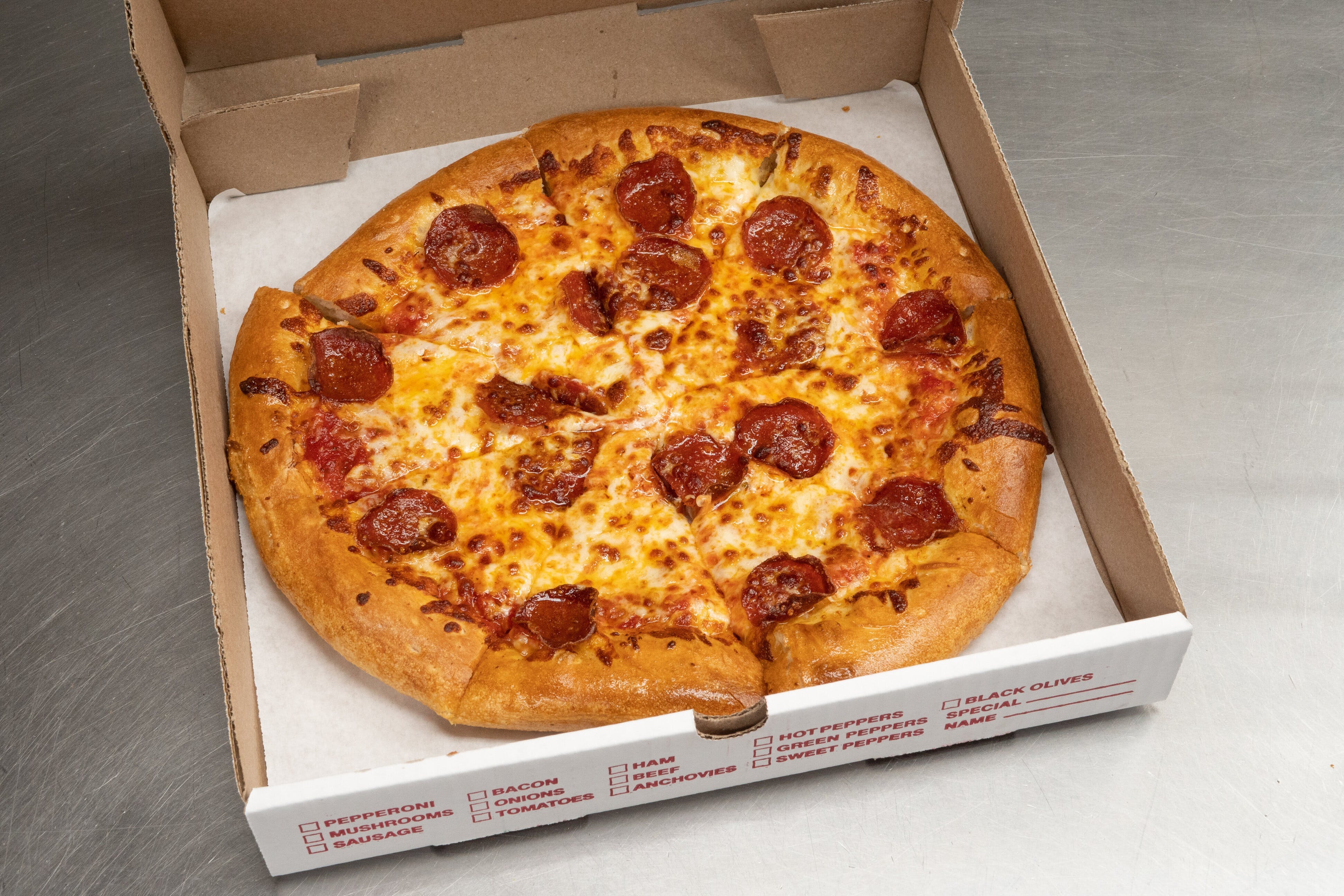 Pepperoni Alfredo Pizza