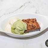 Brownie with Gelato