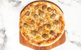 Meatball Pizza